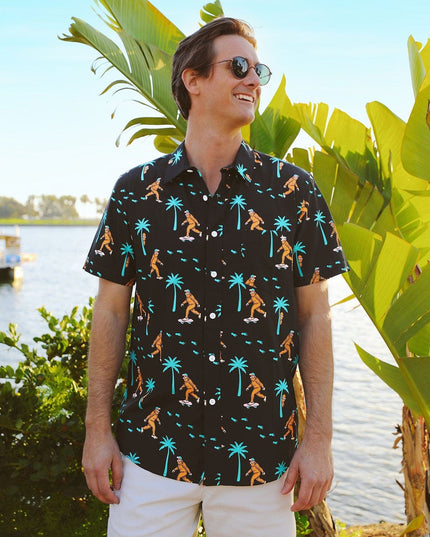 Men's Sasquatch Shredder Hawaiian Shirt