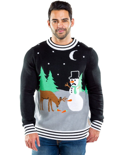 Mænds Carrot Trail Nightmare Grimasse Jule Sweater