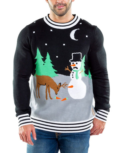 Mænds Carrot Trail Nightmare Grimasse Jule Sweater