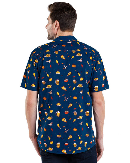 Men's Thanksgiving Button Down Shirt