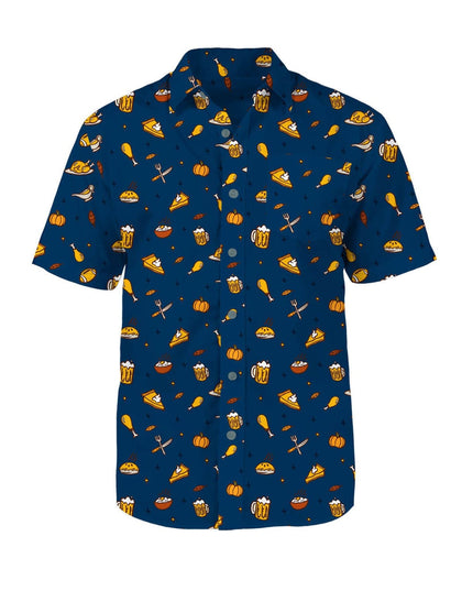 Men's Thanksgiving Button Down Shirt