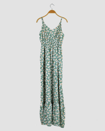 Mint Daisy Maxi Dress