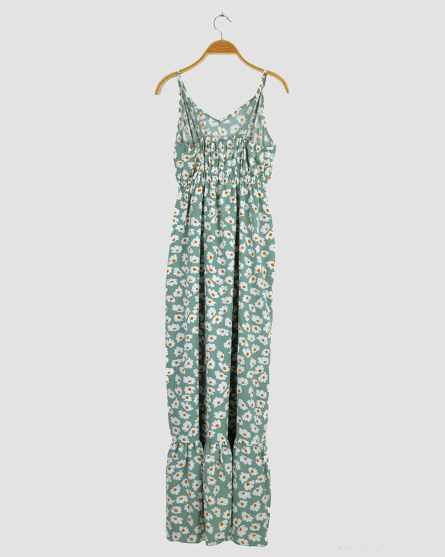 Mint Daisy Maxi Kjole