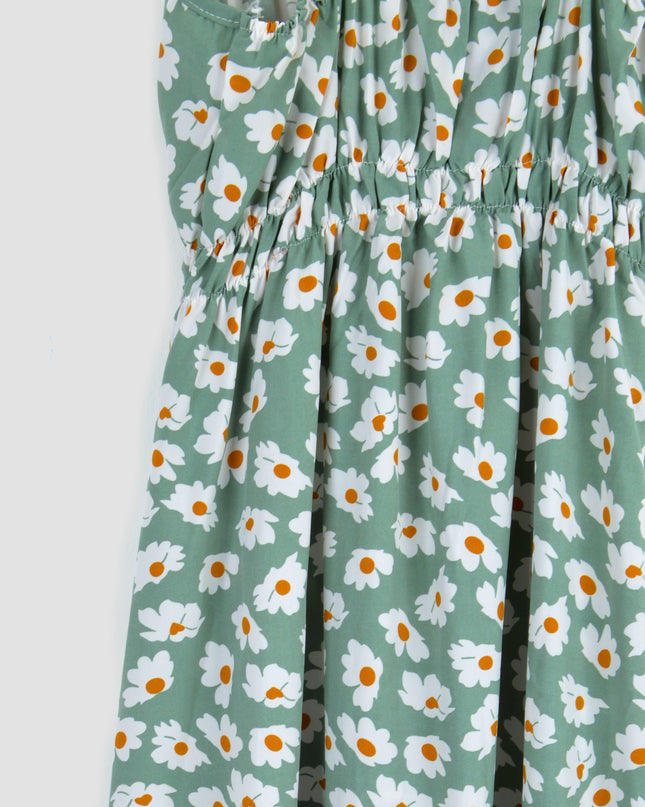 Mint Daisy Maxi Kjole