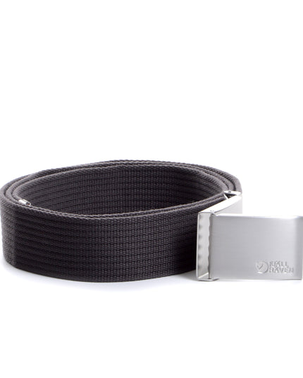 Fjallraven Canvas Belt in Dark Grey