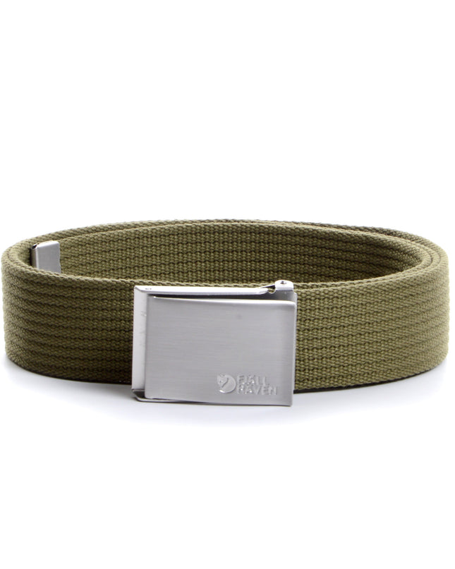 Stylish Green Canvas Belt