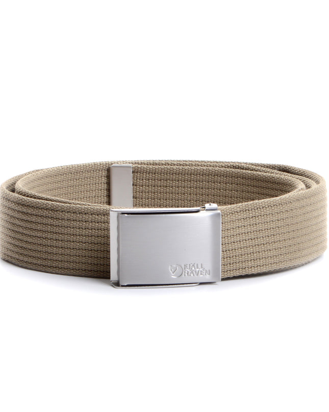 Light Khaki Canvas Belt
