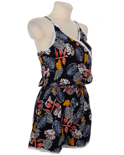 Monstera Design Romper