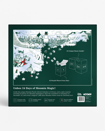 Moomin Christmas Calendar Puzzle - Fun for the Holidays