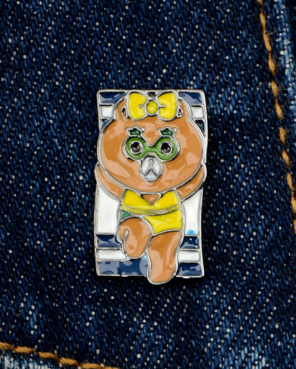 Bear Enamel Pin