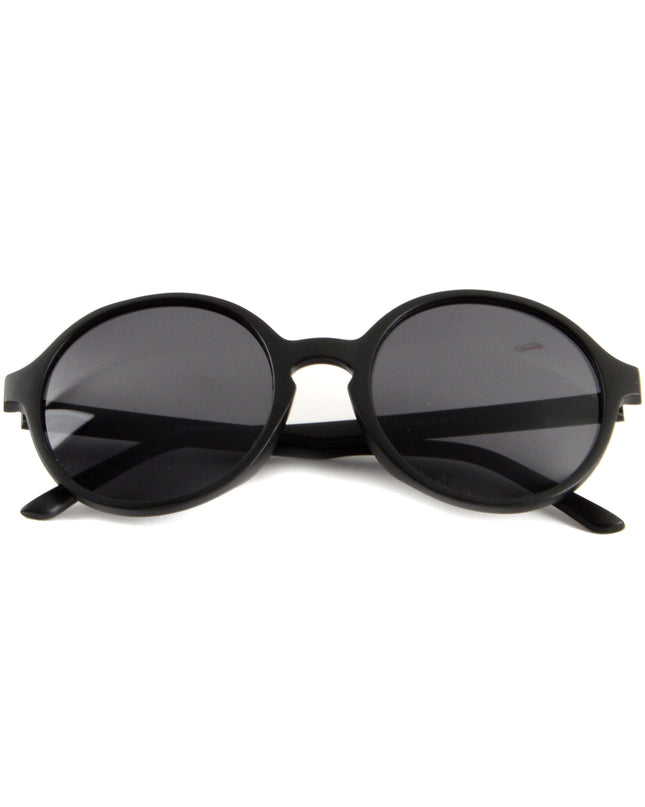 Accesorios de plástico negro redondos