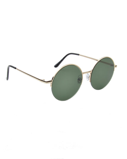 Trendy Green Half-Rimmed Accessory for Fashionistas