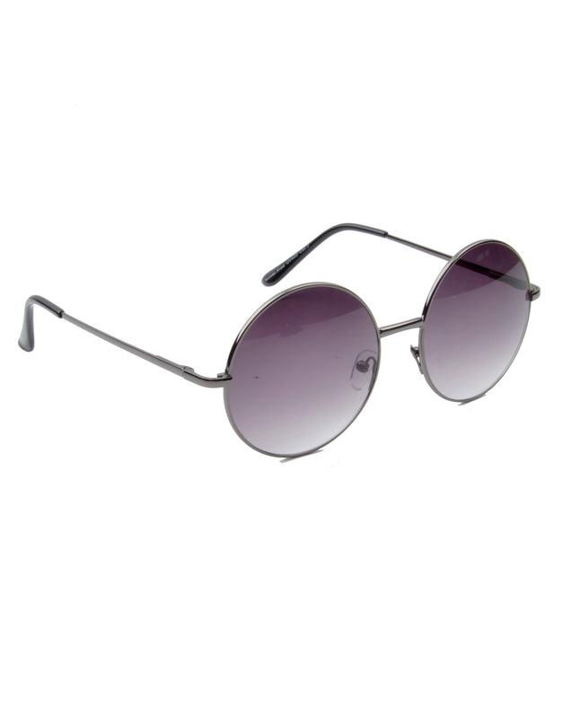 Classic Gray Round Accessory for Versatile Wear