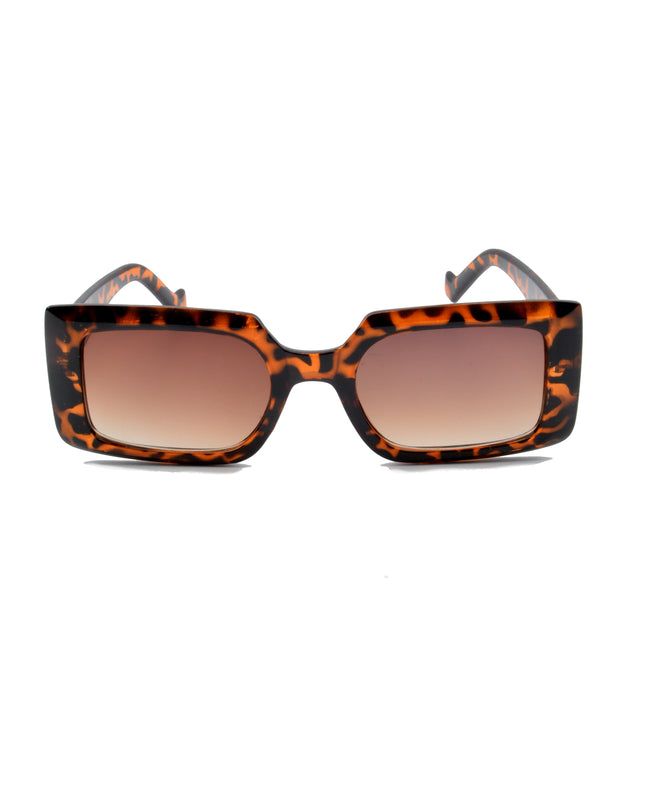 Firkantet Leopard Retro