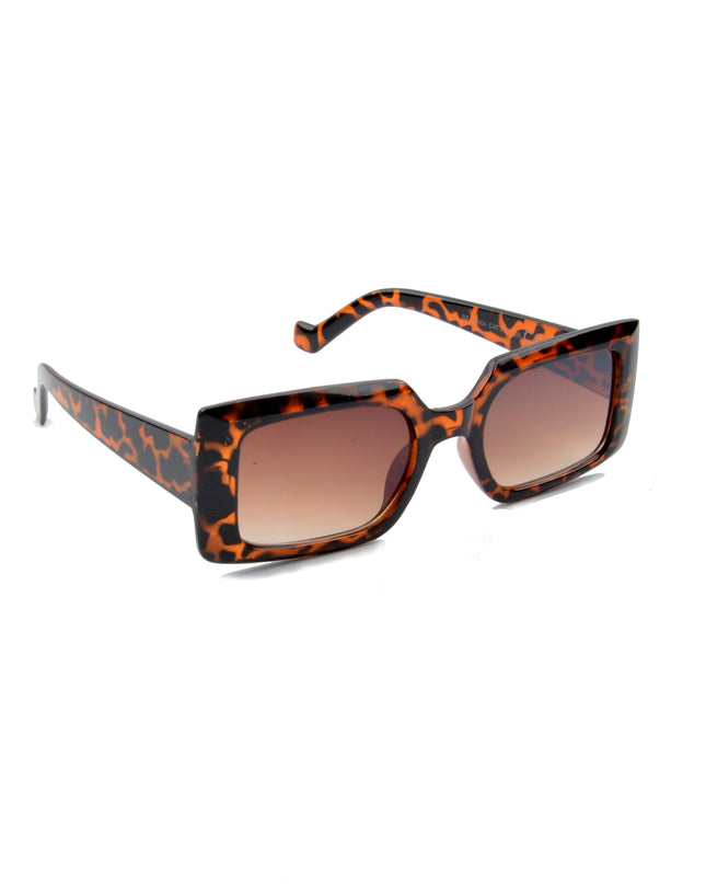 Firkantet Leopard Retro