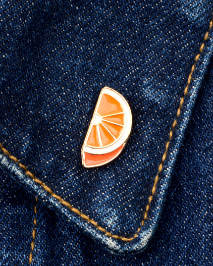 Brooch - Orange
