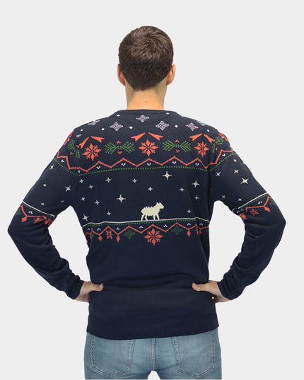 Jersey navideño "Nacimiento" para hombres