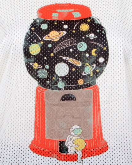 Galaxy Print Sleeveless Top for Men and Women