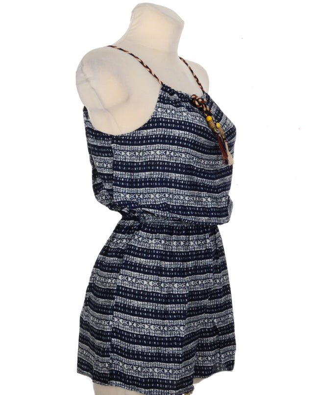 Mono atado a rayas I