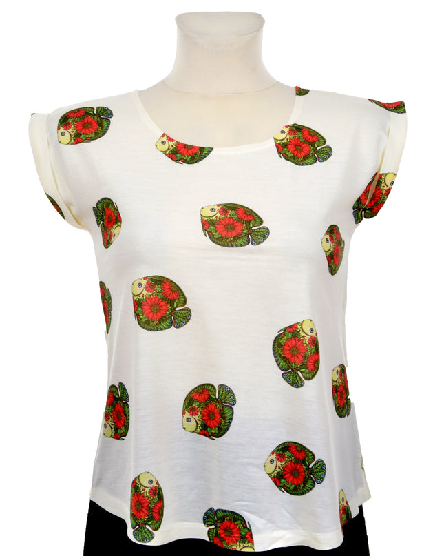 Fish Loose Top - Men, Women, Kids, Sale