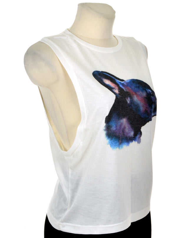 Fransk Bulldog Trendy Tops til Mænd og Kvinder