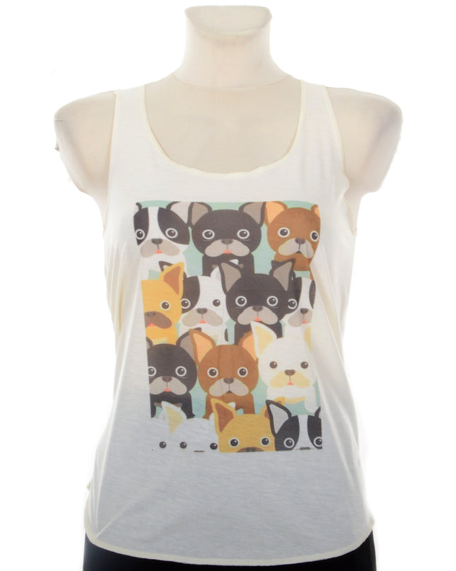 Tank Top - Dog Print for Men and Women