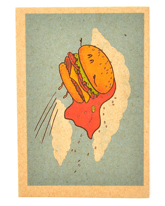 Cuaderno de Hamburguesa para Amantes de la Comida