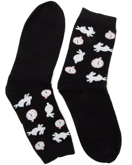 Fun Christmas Socks - Zokni Bunnies Design