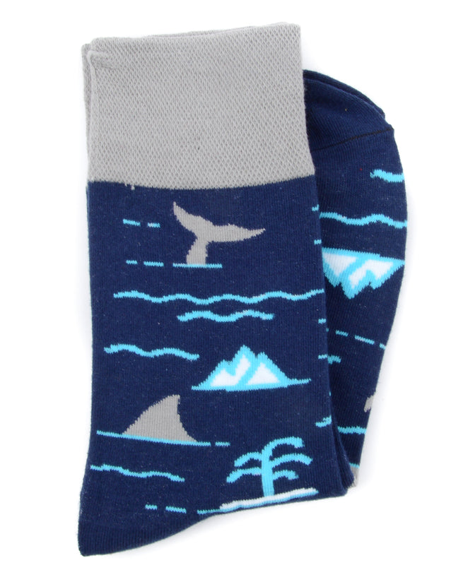 Fun Christmas Socks - Zokni Ocean Design