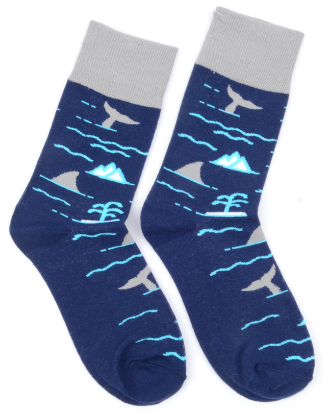 Fun Christmas Socks - Zokni Ocean Design