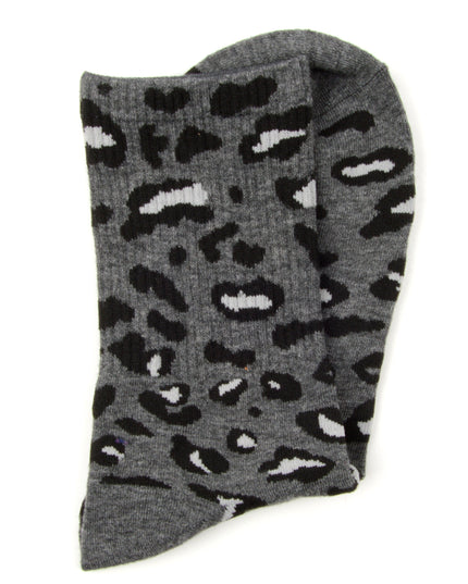 Fun Christmas Socks - Zokni Grey Spotty Design