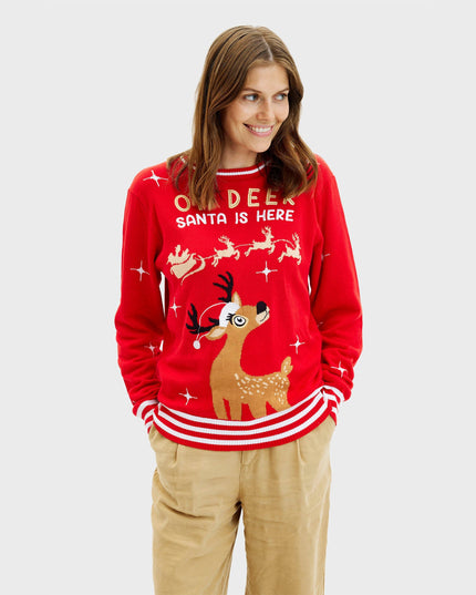 Oh Deer Christmas Sweater for Women - Bestsellers