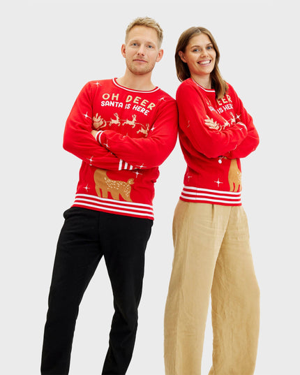 Oh Deer Christmas Sweater for Women - Bestsellers