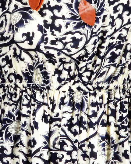 Blue Floral Summer Dress - Fresh and Stylish