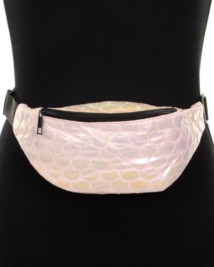 White Iridescent Belt Bag | Outlet Accessories for All