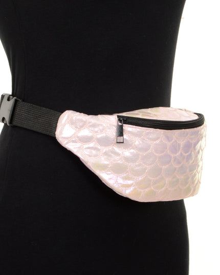 White Iridescent Belt Bag | Outlet Accessories for All