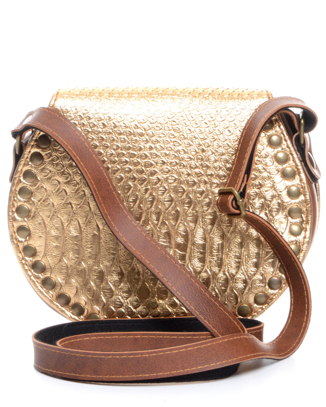 Horseshoe Bag - Gold I