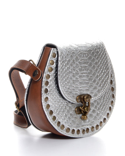 Chrome Horseshoe Bag