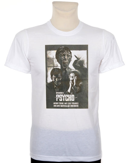 Psycho Design Movie T-Shirt for Halloween
