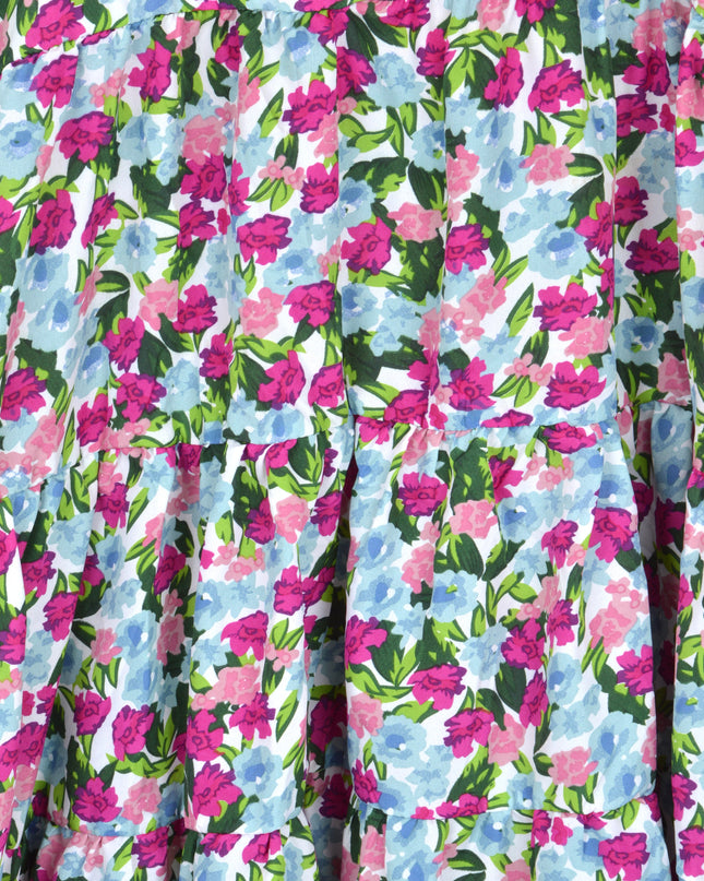 Lilla Blomster 2i1 Kjole