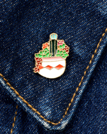 Badge - Succulents I