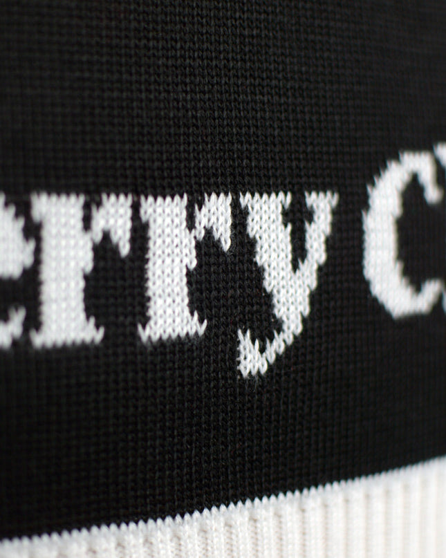 Lysende LED Sort Juletrøje til Par