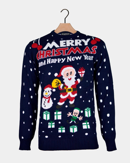 Jersey navideño para parejas por Feliz Navidad y Año Nuevo