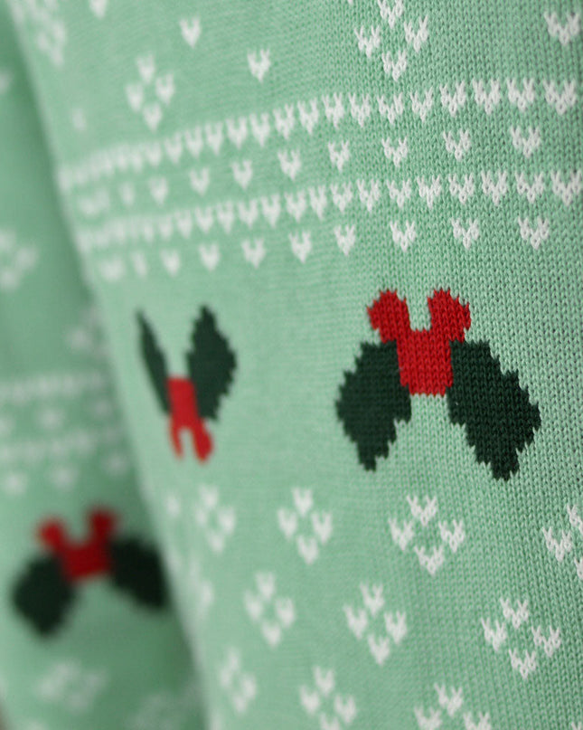Sweet Christmas Couples Sweater - Green