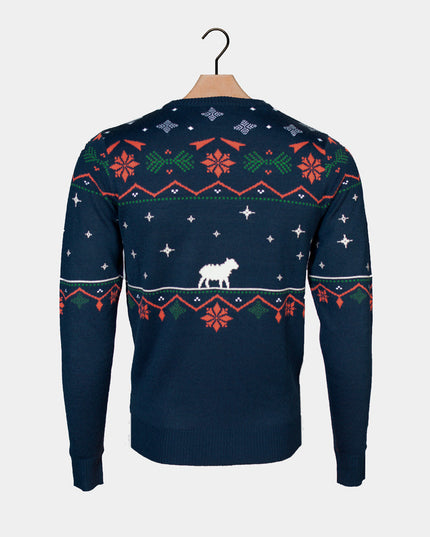 Jersey navideño "Nacimiento" para niños