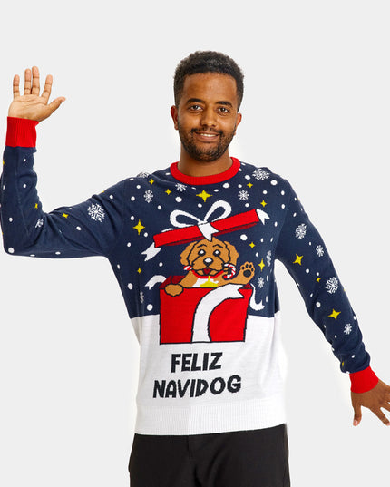 Women's Feliz Navidog Christmas Sweater
