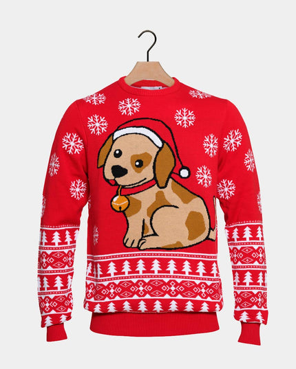 Christmas Sweater with Puppy
