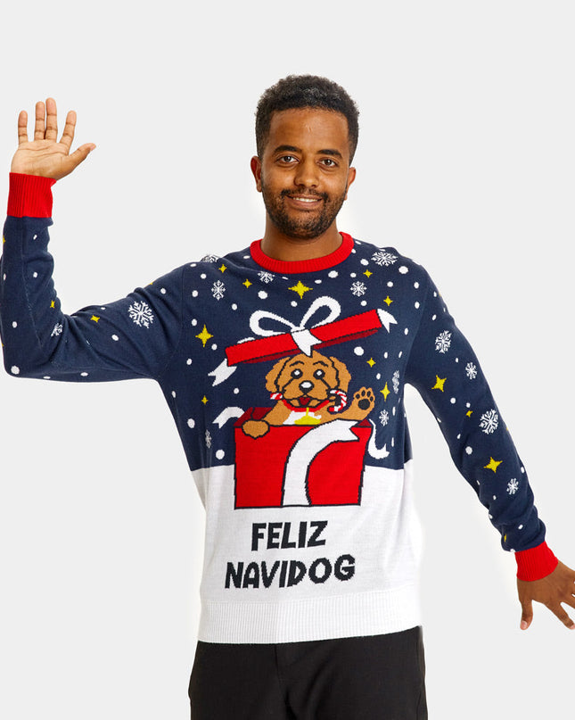 Feliz Navidog Juletrøje til Børn