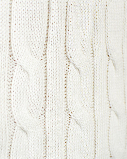 Women's Chic White Christmas Sweater with Reindeer