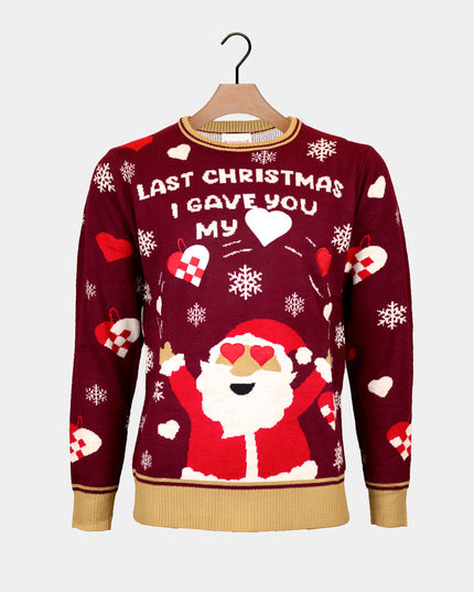 Women's Christmas Sweater "Last Christmas I Gave You My Heart"